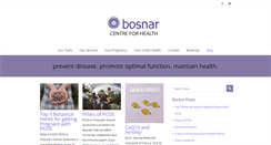Desktop Screenshot of bosnarhealth.com