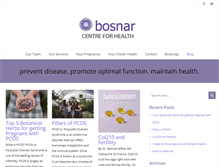 Tablet Screenshot of bosnarhealth.com